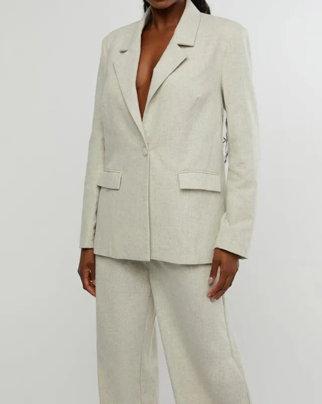 Relaxed Wool Blazer sold by WeWoreWhat