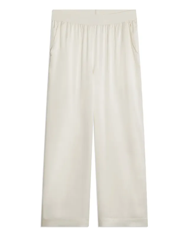 Silk Wide Leg Pant sold by WeWoreWhat