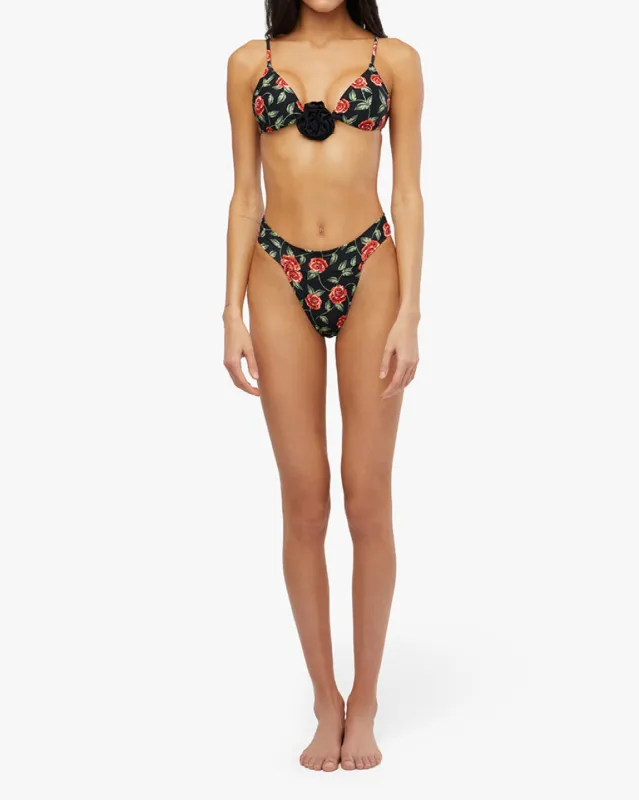 Cheeky High Leg Bikini Bottom sold by WeWoreWhat