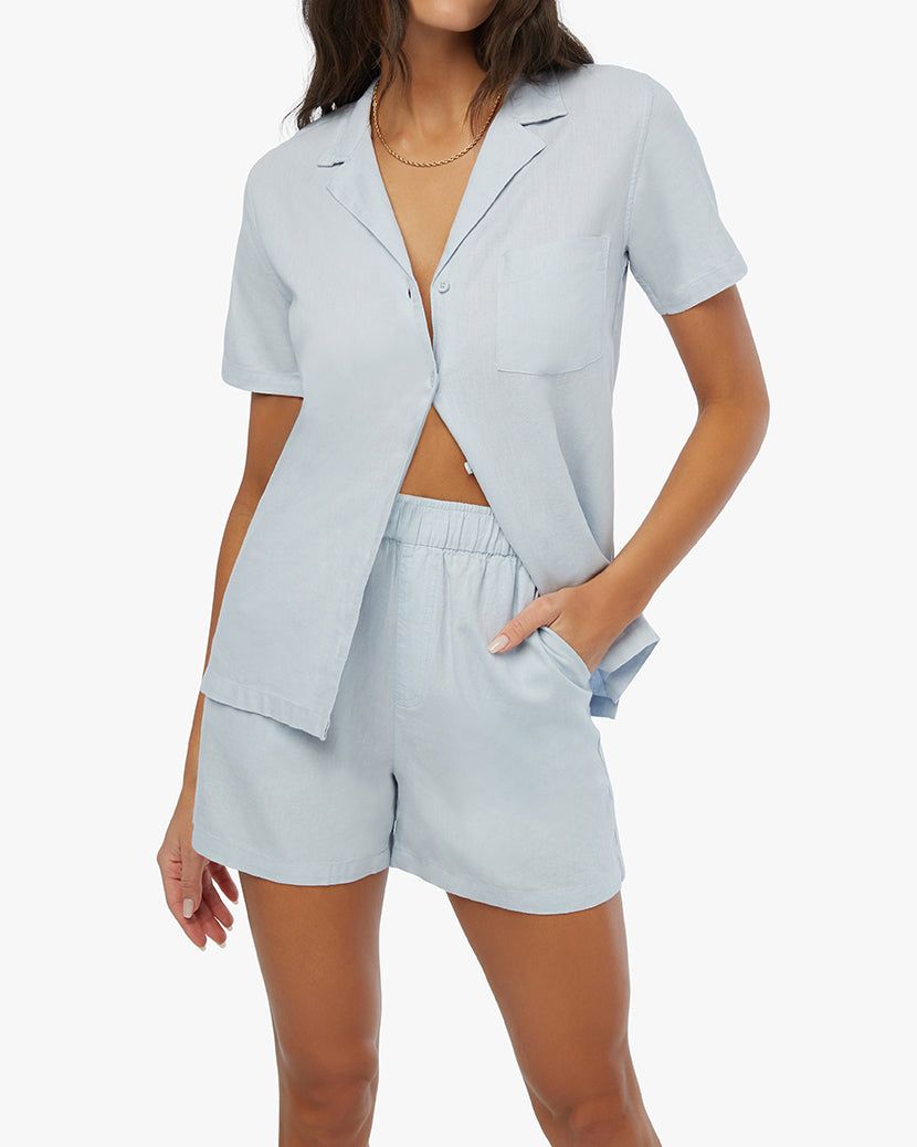 Elastic Linen Short sold by WeWoreWhat product image thumbnail 3