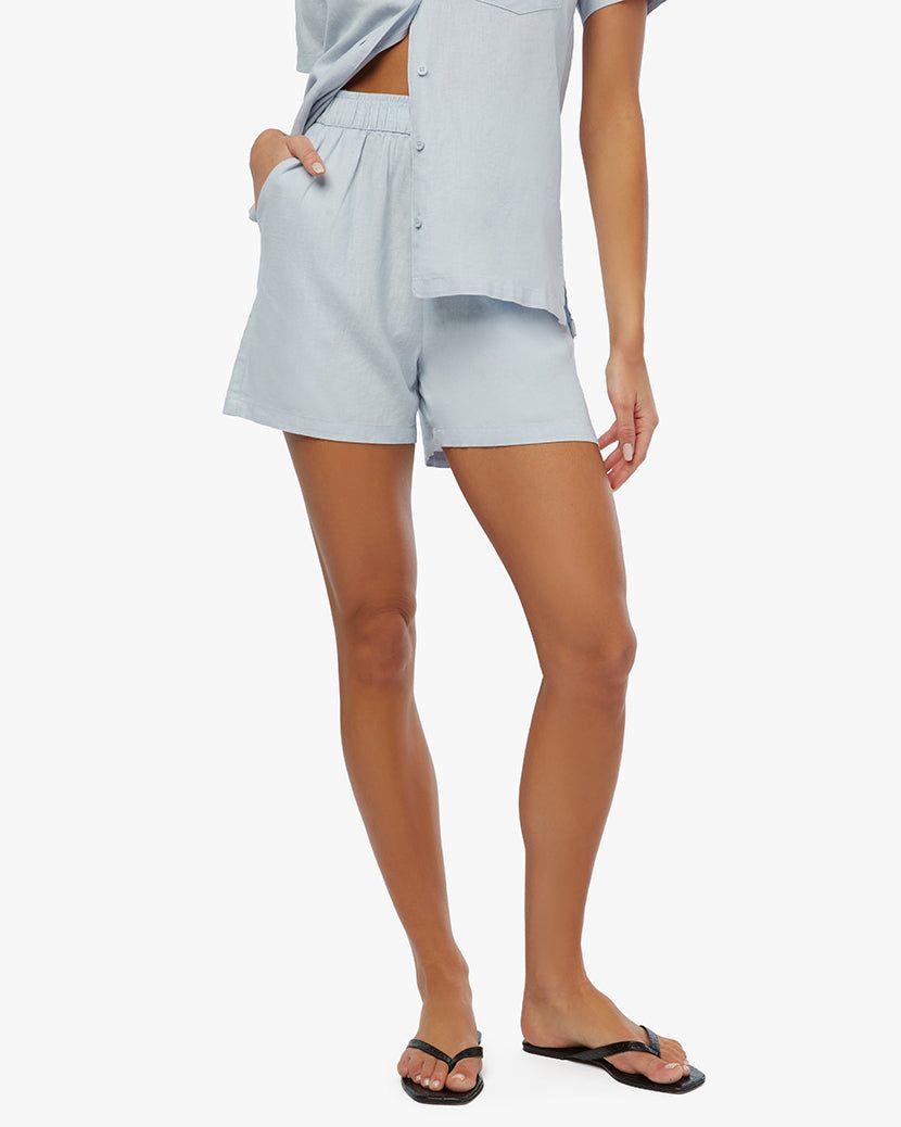 Elastic Linen Short sold by WeWoreWhat product image thumbnail 4