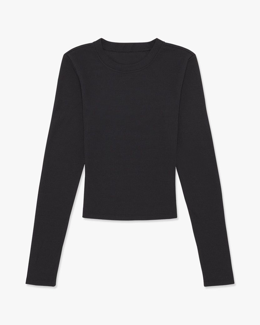 Fitted Waffle Crewneck sold by WeWoreWhat product image thumbnail 2