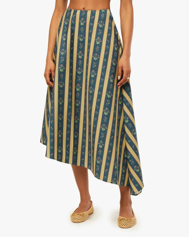 Asymmetrical Midi Skirt sold by WeWoreWhat