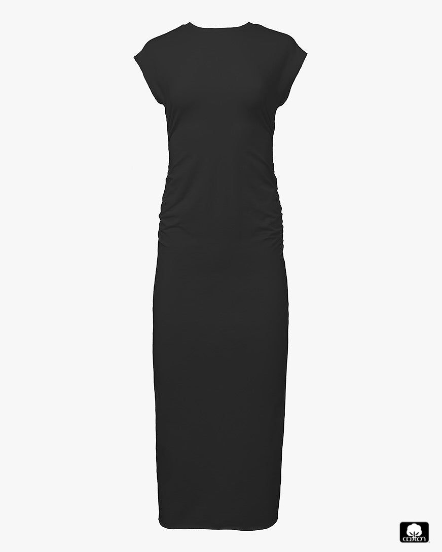 Ruched T-shirt Midi Dress sold by WeWoreWhat product image thumbnail 2