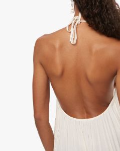 Halter Trapeze Maxi Dress sold by WeWoreWhat