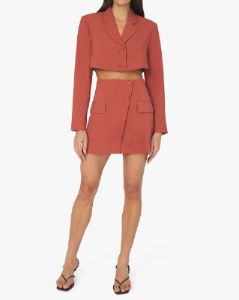 Cropped Suiting Blazer sold by WeWoreWhat