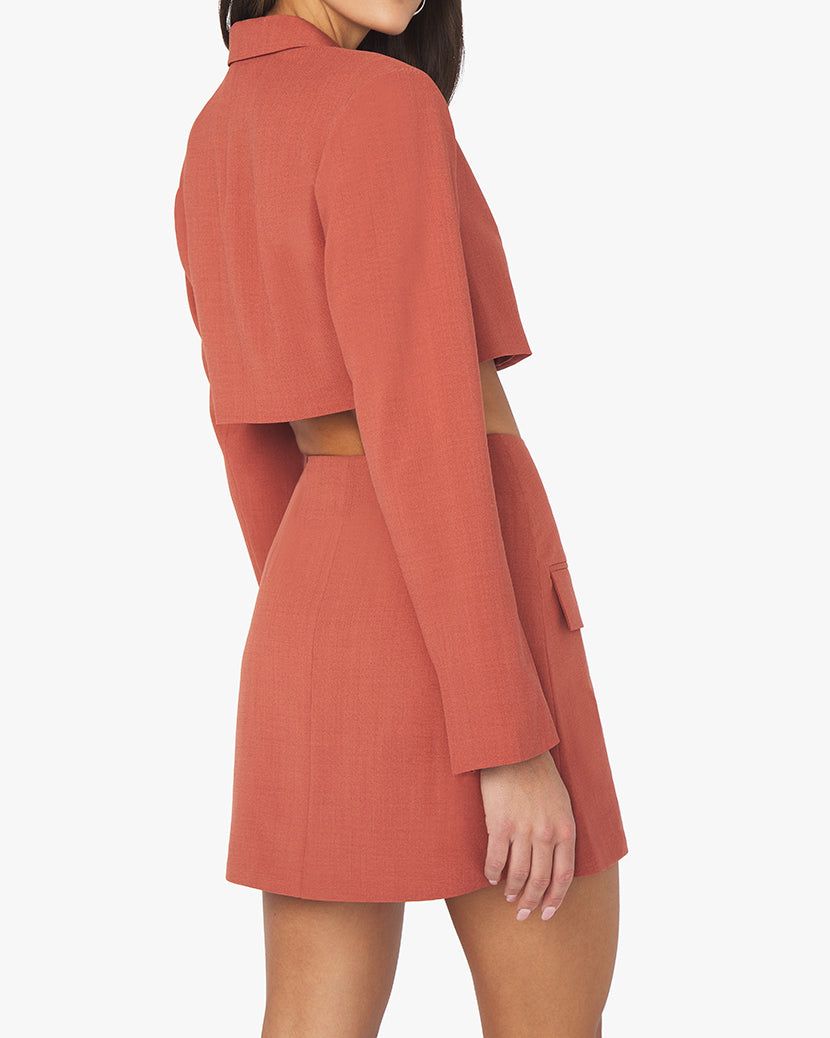 Cropped Suiting Blazer sold by WeWoreWhat product image thumbnail 6