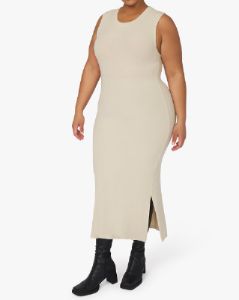 Rib Midi Dress sold by WeWoreWhat