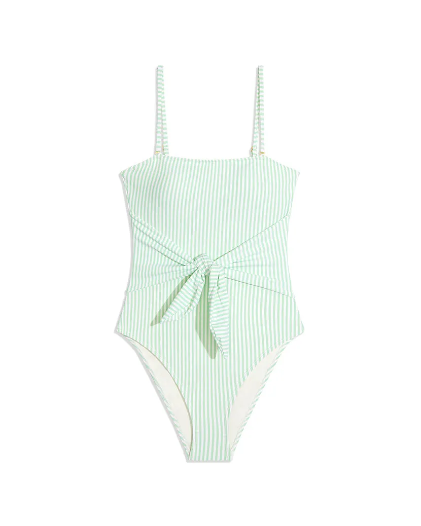 Capri Micro Stripe One Piece sold by WeWoreWhat