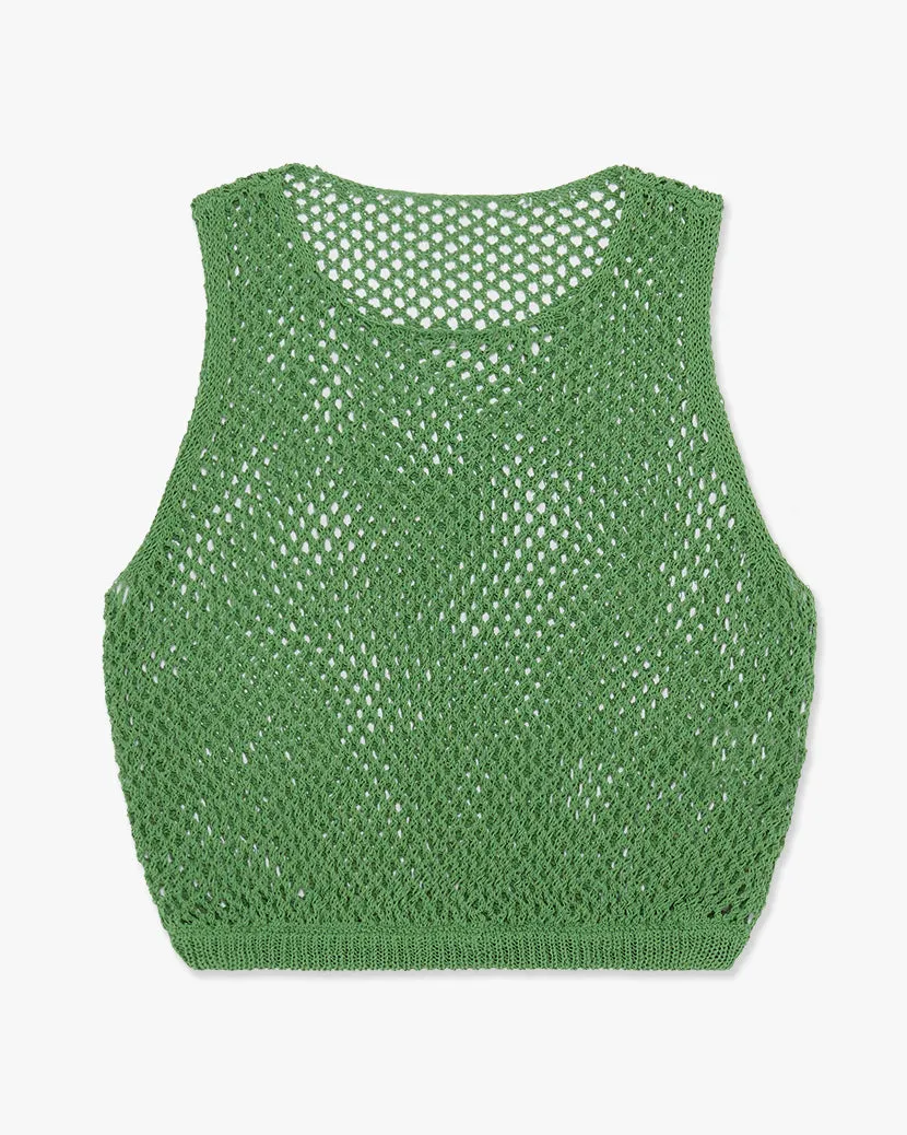 Crochet Ruched Crop Top sold by WeWoreWhat product image thumbnail 2