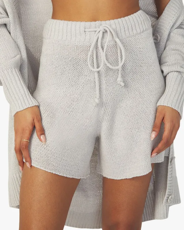 Pull On Chunky Cozy Stitch Sweater Short sold by WeWoreWhat