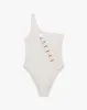 One Shoulder O-Ring One Piece sold by WeWoreWhat
