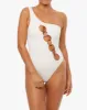 One Shoulder O-Ring One Piece sold by WeWoreWhat