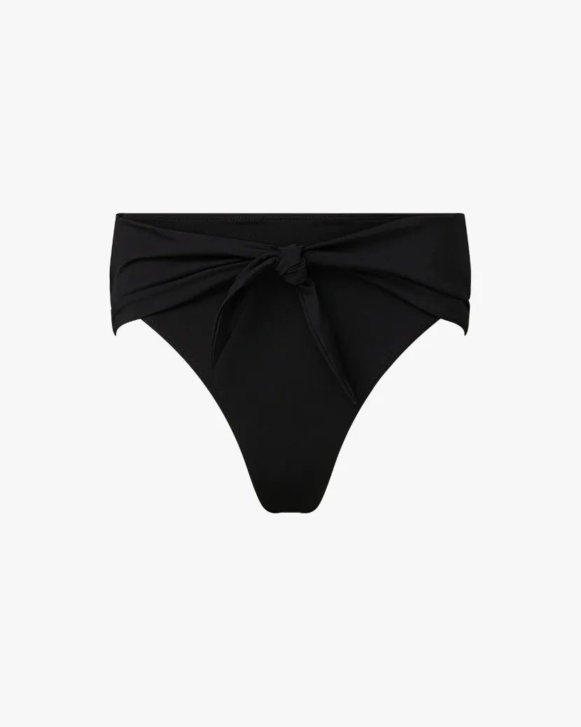 High Rise Tie-front Bottom sold by WeWoreWhat product image thumbnail 2