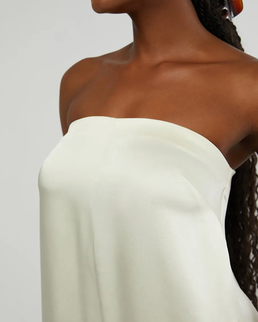 Strapless Wide Leg Jumpsuit sold by WeWoreWhat product image thumbnail 4