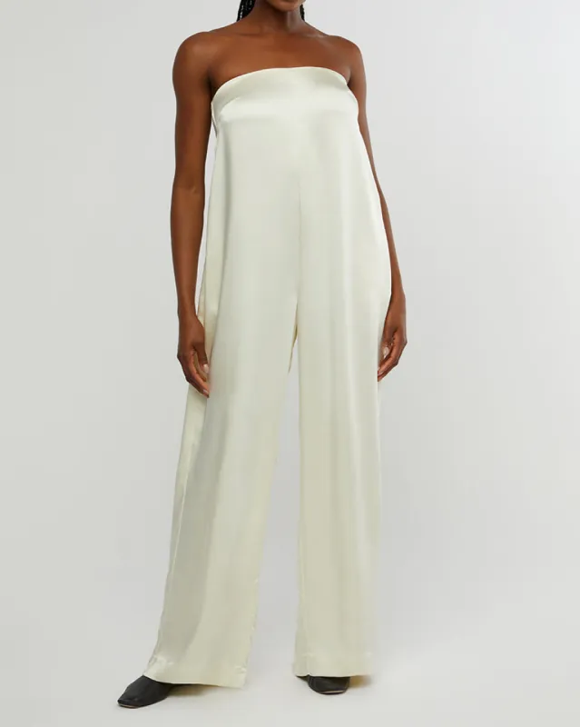 Strapless Wide Leg Jumpsuit sold by WeWoreWhat