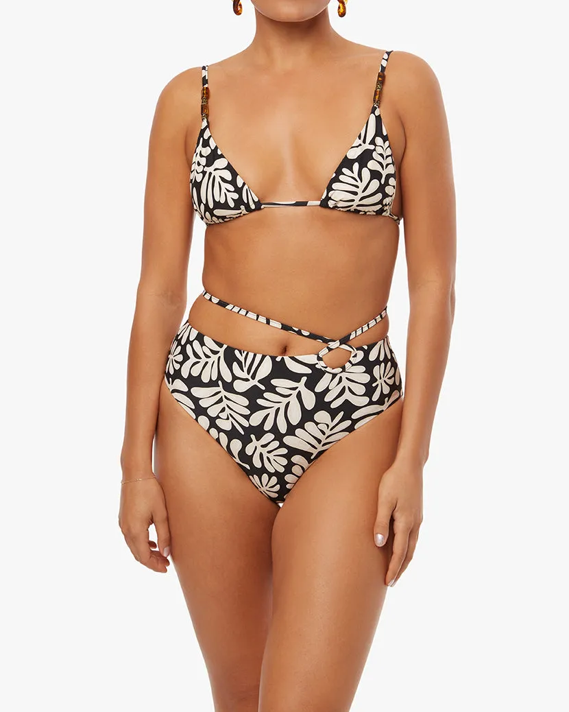 Beaded Cooper Safari Leaves Bikini Top sold by WeWoreWhat product image thumbnail 4