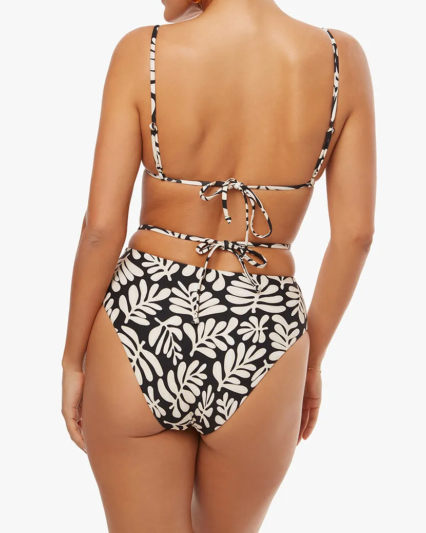 Beaded Cooper Safari Leaves Bikini Top sold by WeWoreWhat product image thumbnail 5