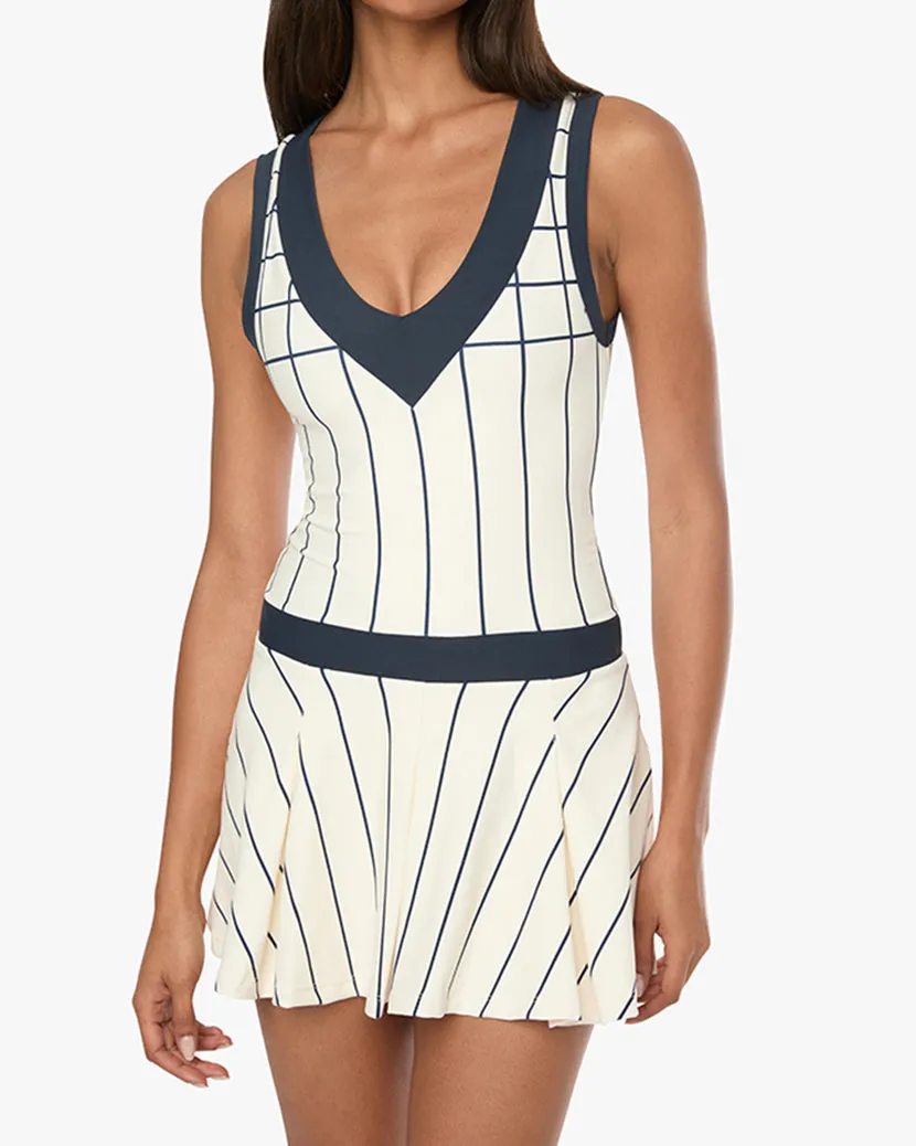 V-neck Pleated Dress sold by WeWoreWhat product image thumbnail 4