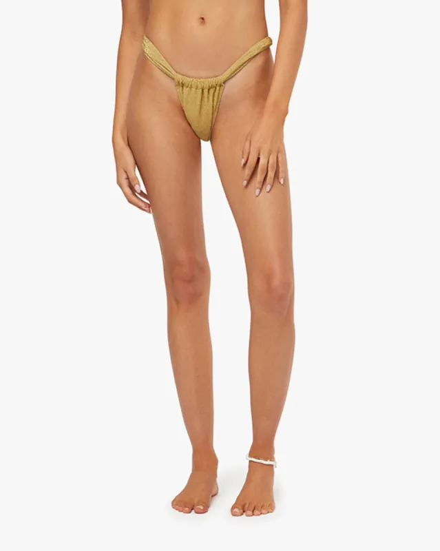 Ruched Cheeky Bottom sold by WeWoreWhat