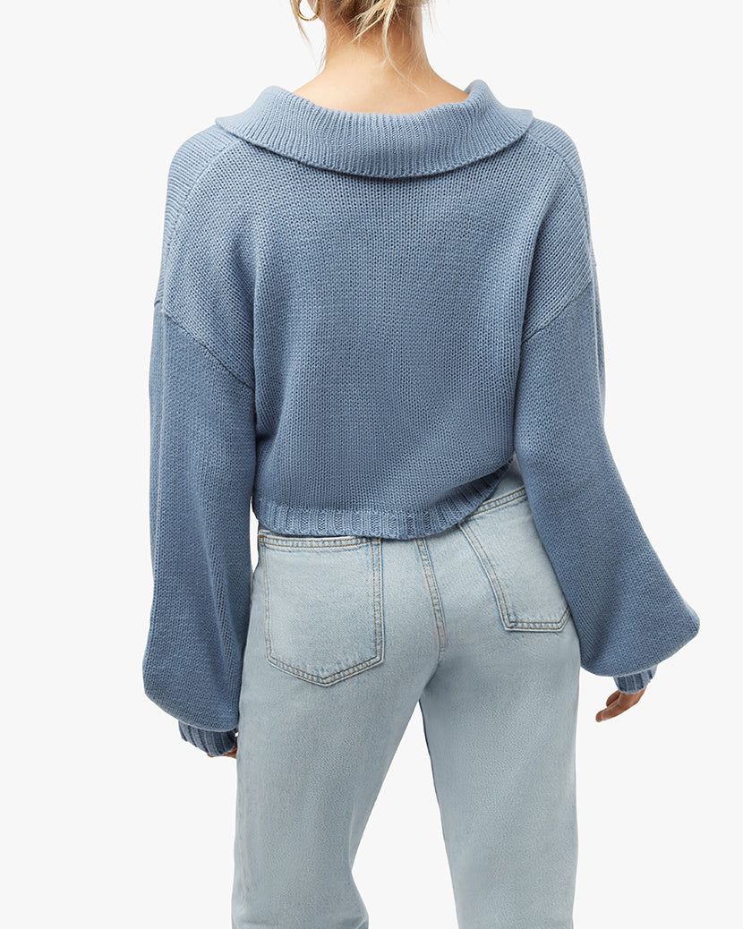 Knit Polo Sweater sold by WeWoreWhat product image thumbnail 5