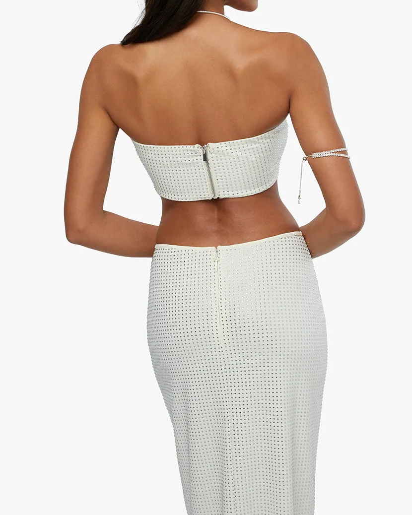 Crystal Bandeau Top sold by WeWoreWhat product image thumbnail 5