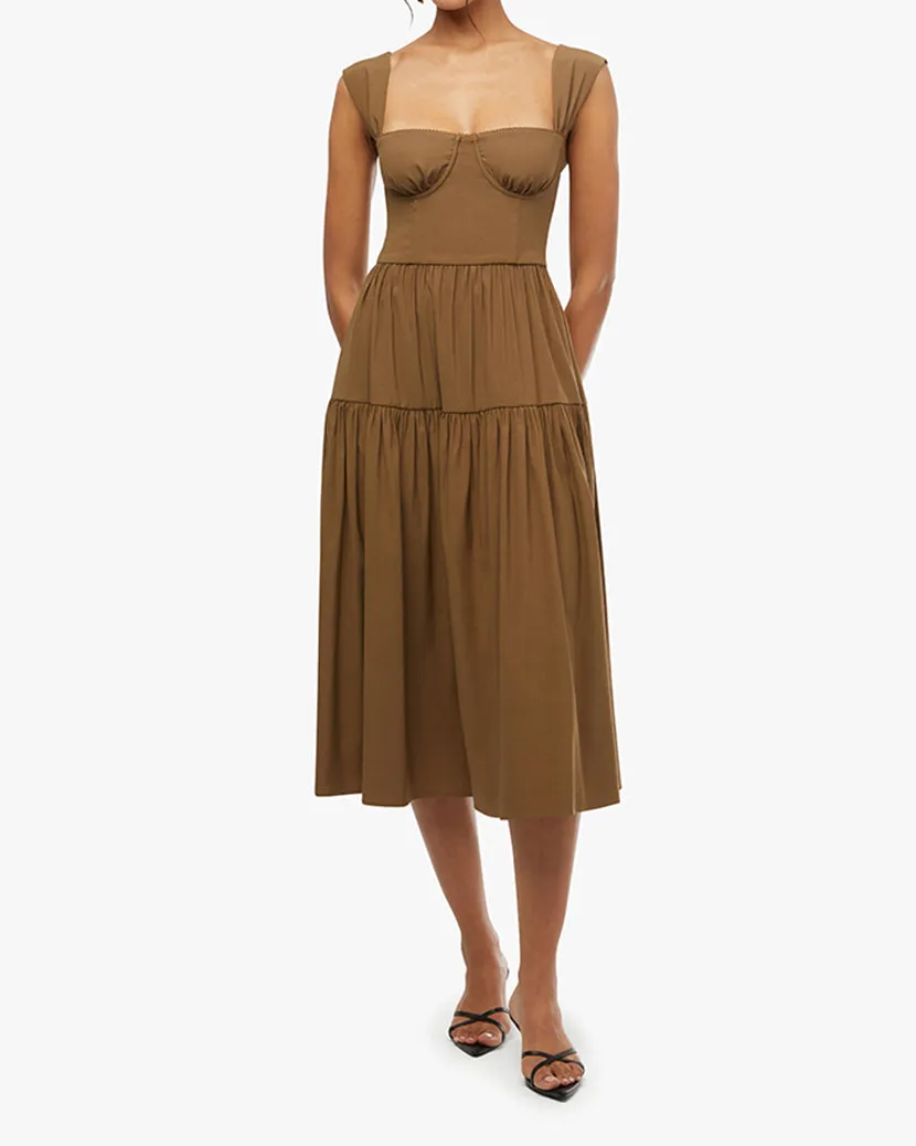 Strap Corset Midi Dress sold by WeWoreWhat