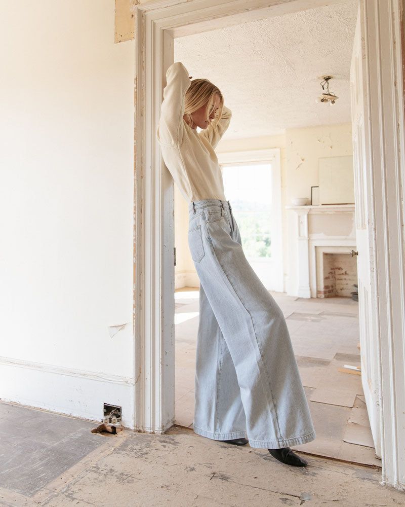 High Rise Pleated Wide Leg Pants sold by WeWoreWhat product image thumbnail 3