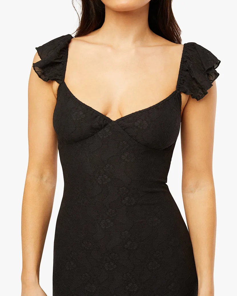 Asymmetrical Lace Mini Dress sold by WeWoreWhat product image thumbnail 3