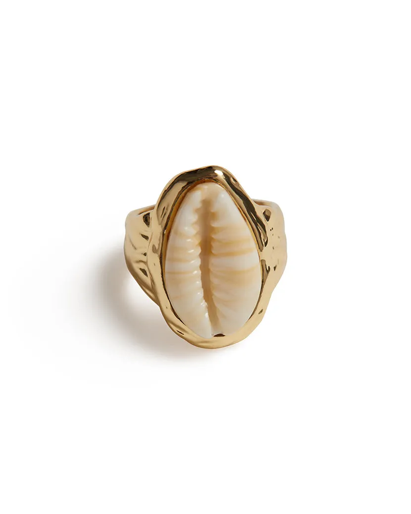 Shell Ring sold by WeWoreWhat