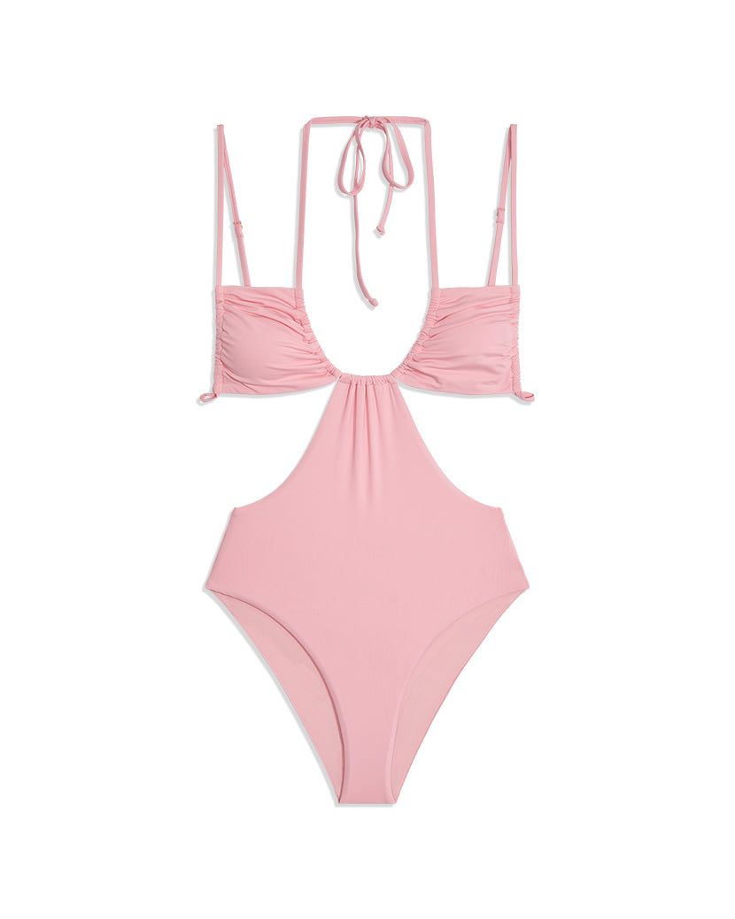 Ruched Cup Tie One Piece sold by WeWoreWhat product image thumbnail 2