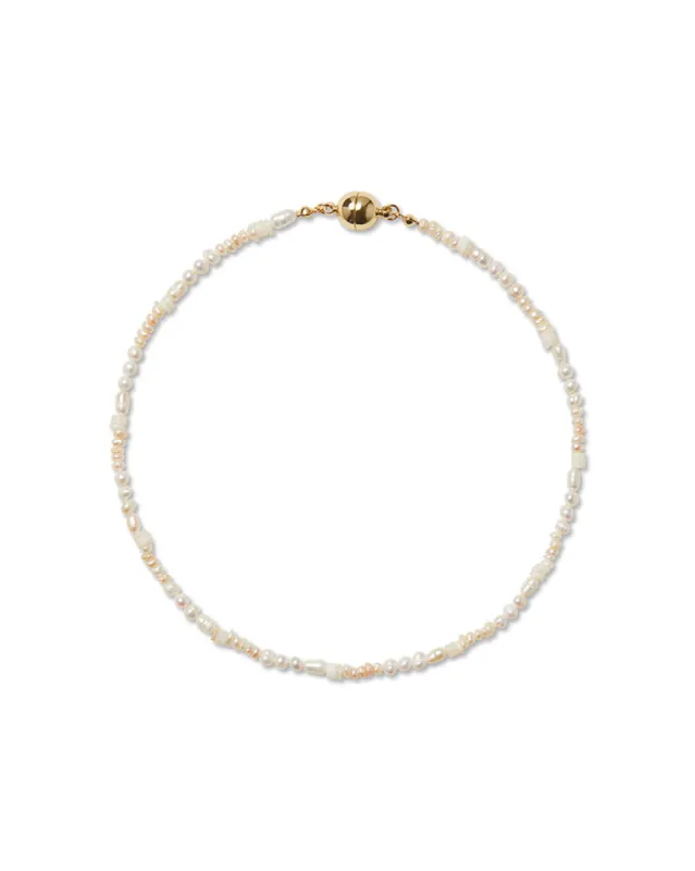 Ivory Pearl Choker sold by WeWoreWhat