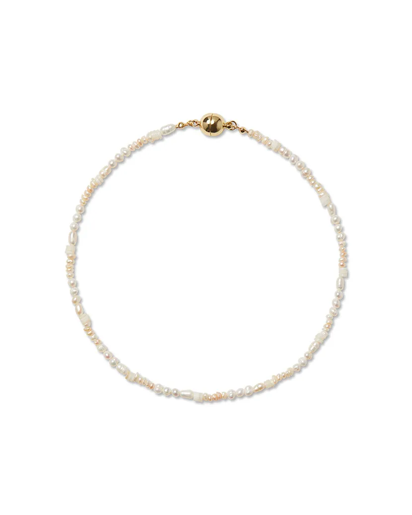 Ivory Pearl Choker sold by WeWoreWhat