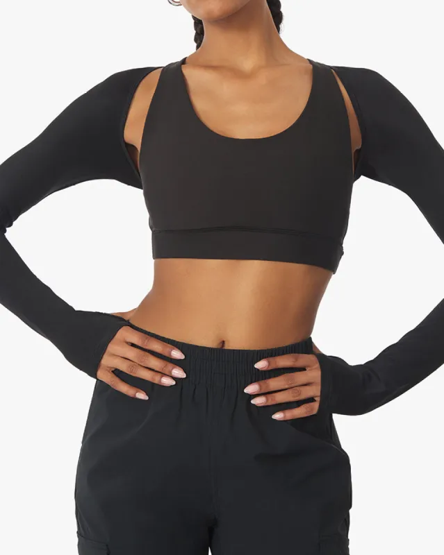 Scoop Bra Top Brushed Poly sold by WeWoreWhat