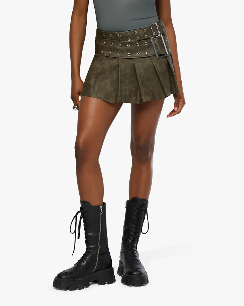 Pleated Micro Mini Skirt sold by WeWoreWhat
