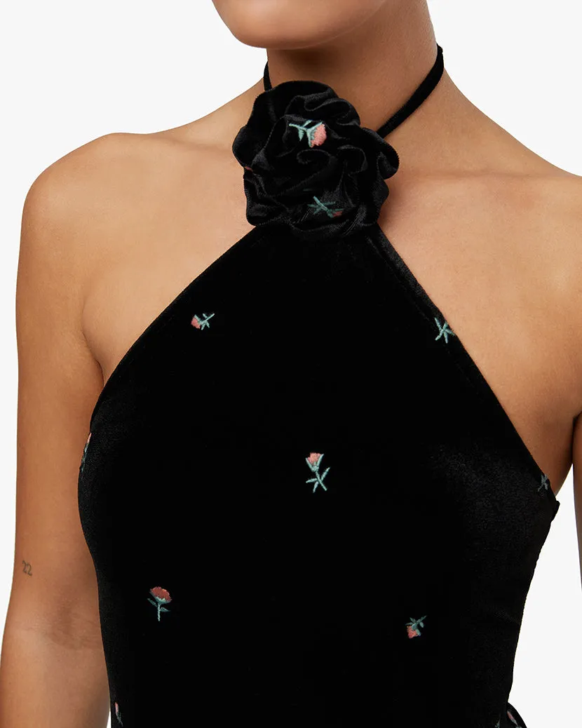 High Neck Flower Dress sold by WeWoreWhat product image thumbnail 4