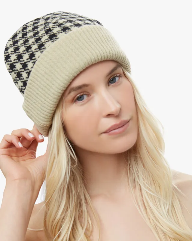 Herringbone Beanie made by WeWoreWhat