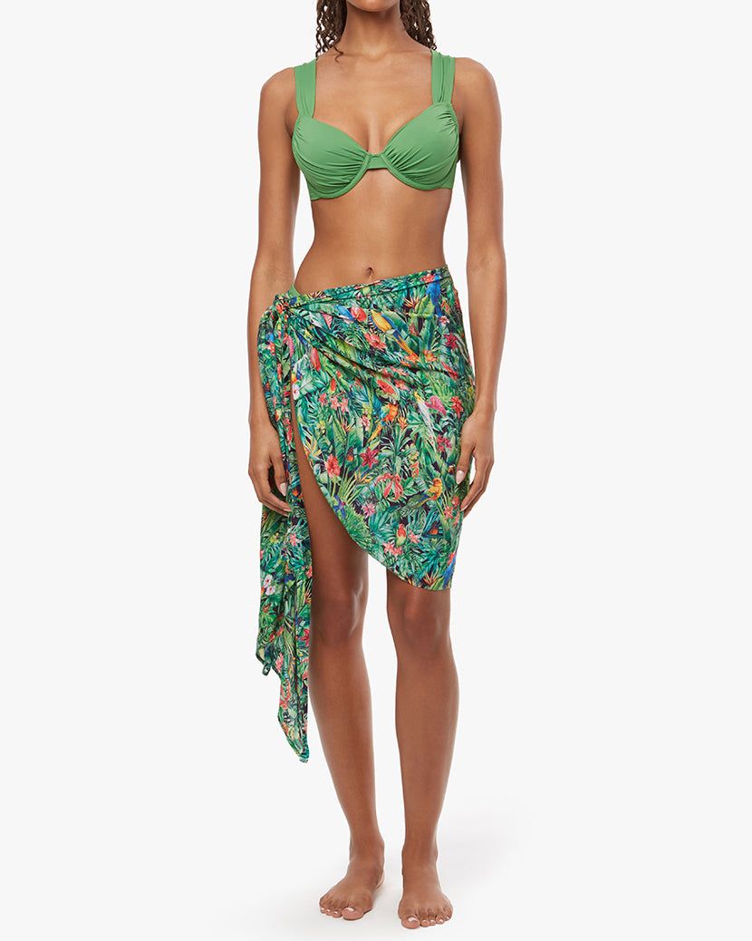 Birds of Paradise Beach Sarong sold by WeWoreWhat product image thumbnail 5