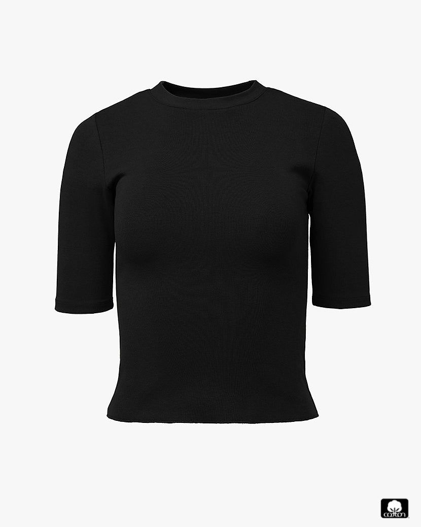 3/4" Sleeve Crew Tee sold by WeWoreWhat product image thumbnail 2