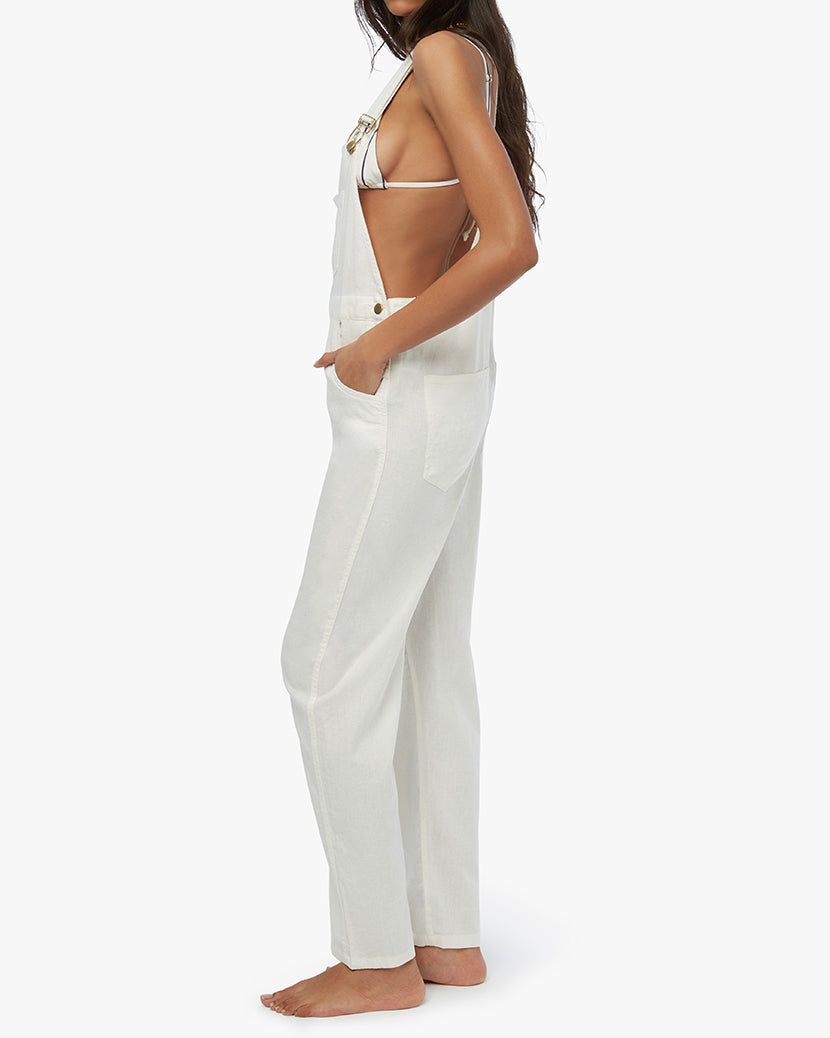 Basic Linen Overalls sold by WeWoreWhat product image thumbnail 3