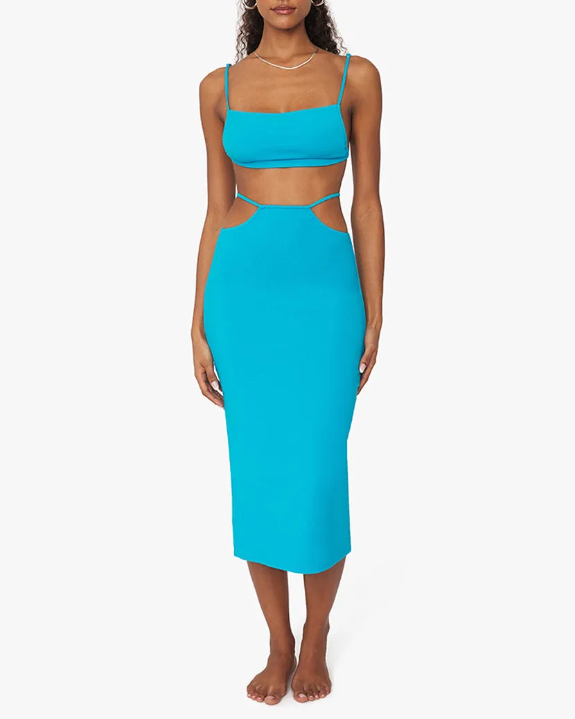 Cutout Jersey Knit Midi Skirt sold by WeWoreWhat
