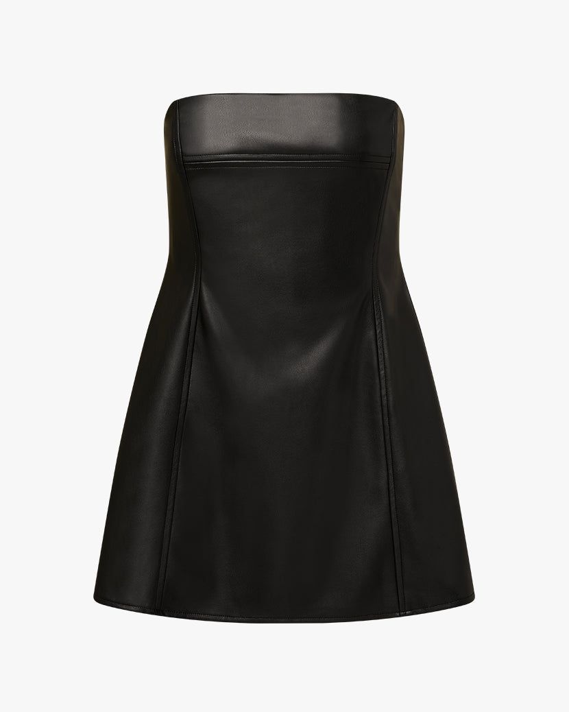 Vegan Leather Strapless Top sold by WeWoreWhat product image thumbnail 2