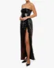 Corset Feathered Gown sold by WeWoreWhat