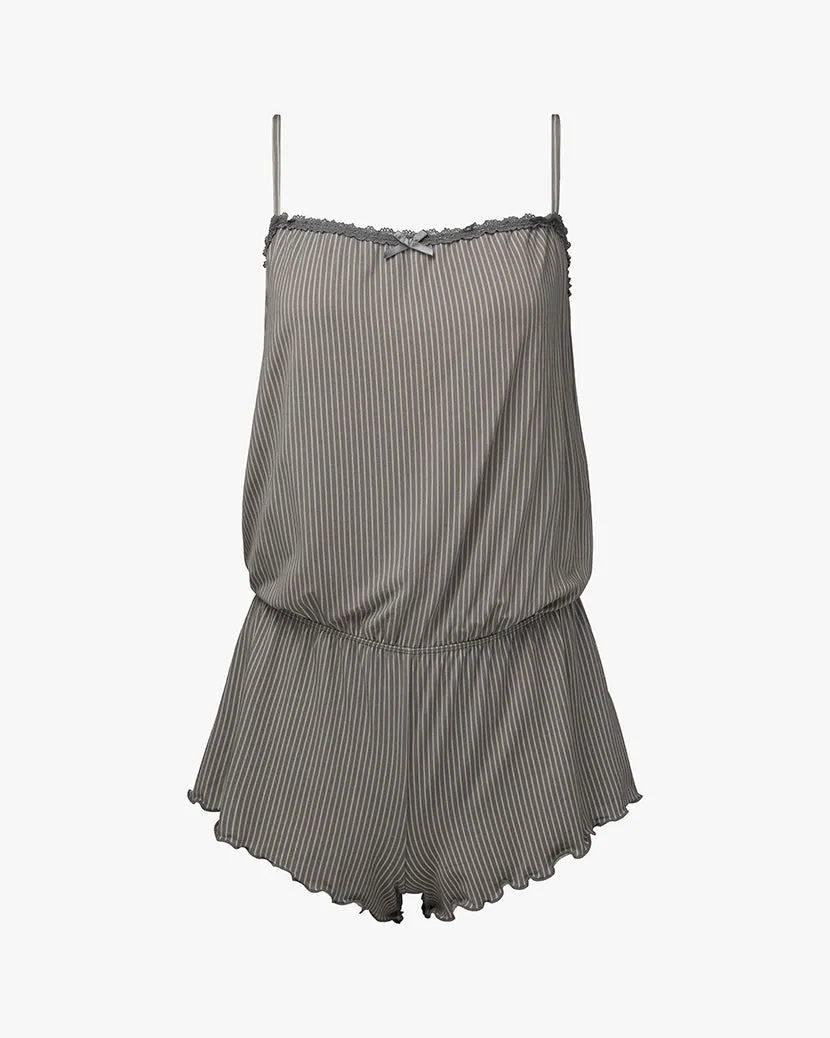 Lace Trim Romper sold by WeWoreWhat product image thumbnail 2