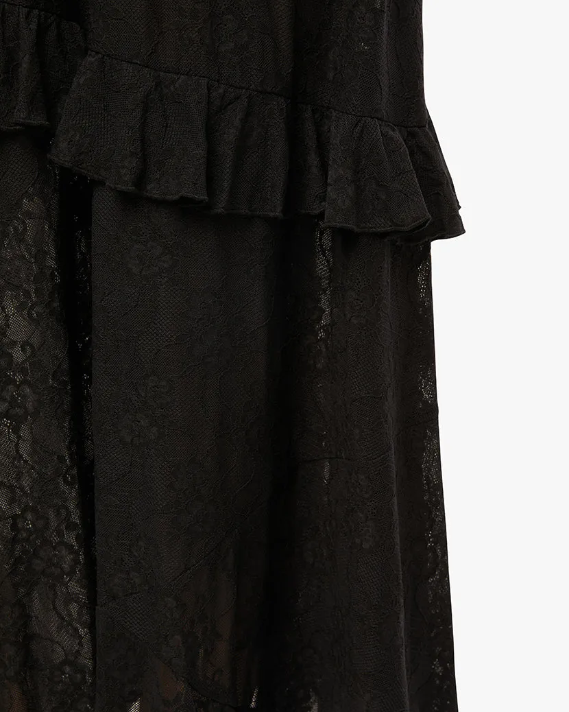 Lace Ruffle Skirt sold by WeWoreWhat product image thumbnail 4