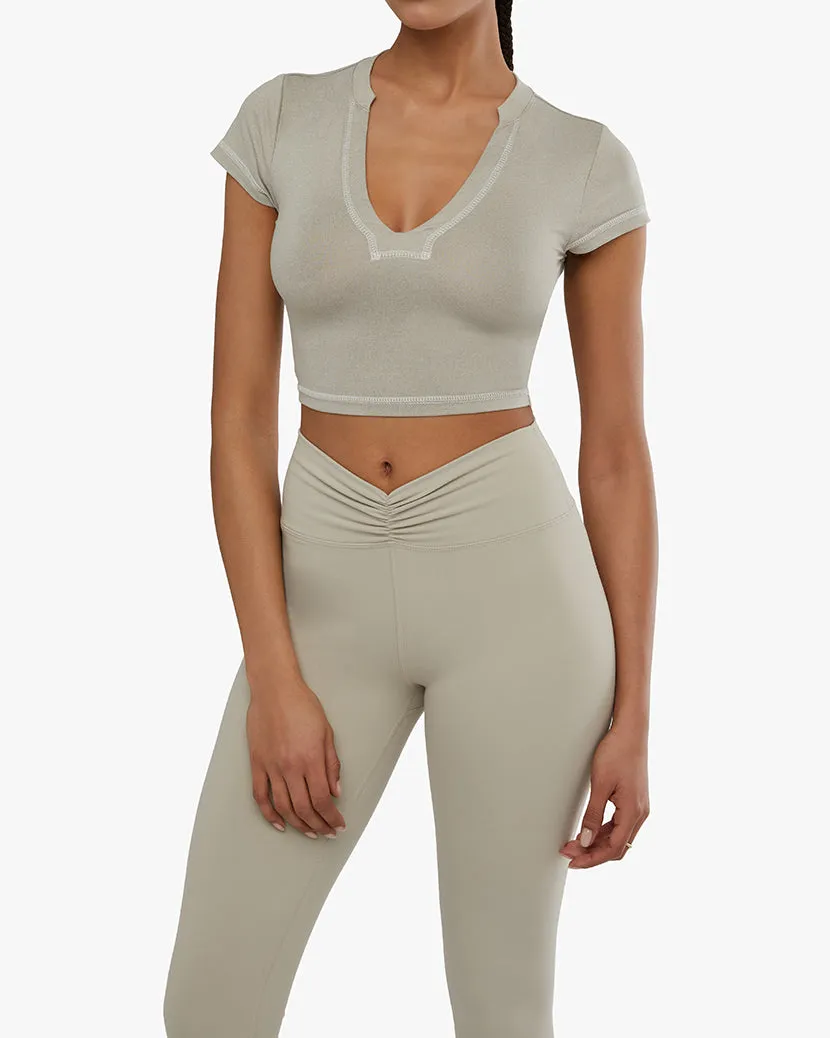 V-neck Tee sold by WeWoreWhat product image thumbnail 3