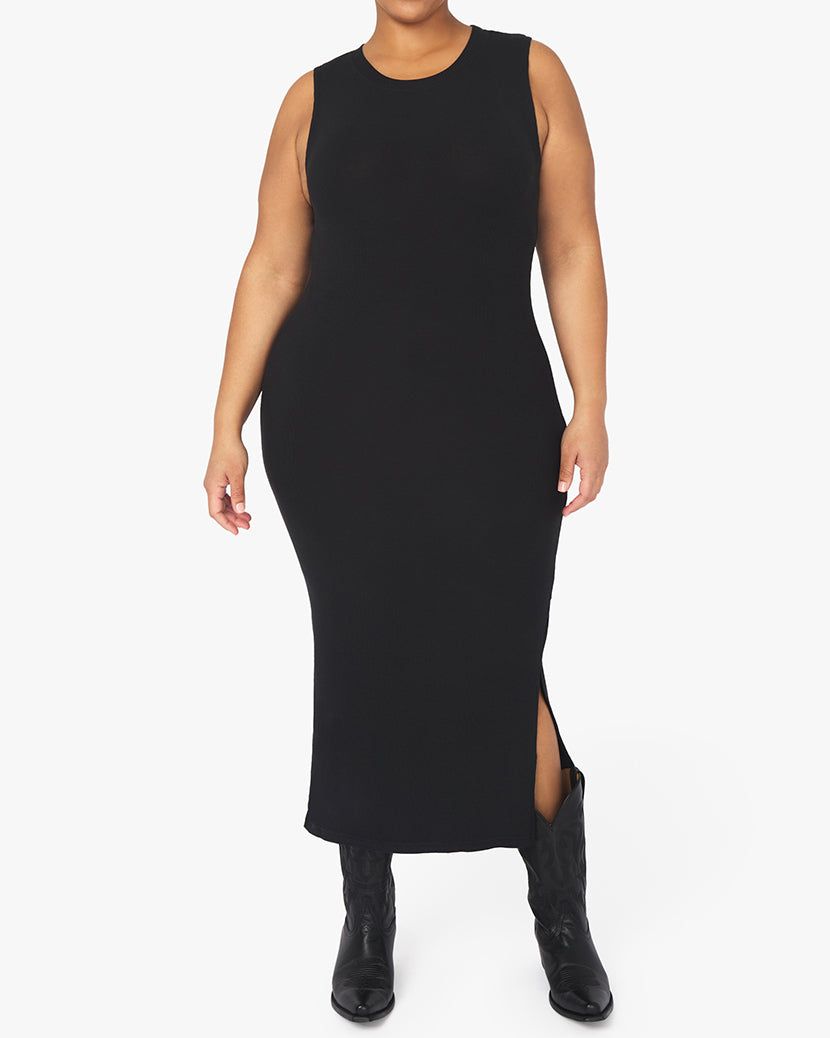 Rib Midi Dress sold by WeWoreWhat