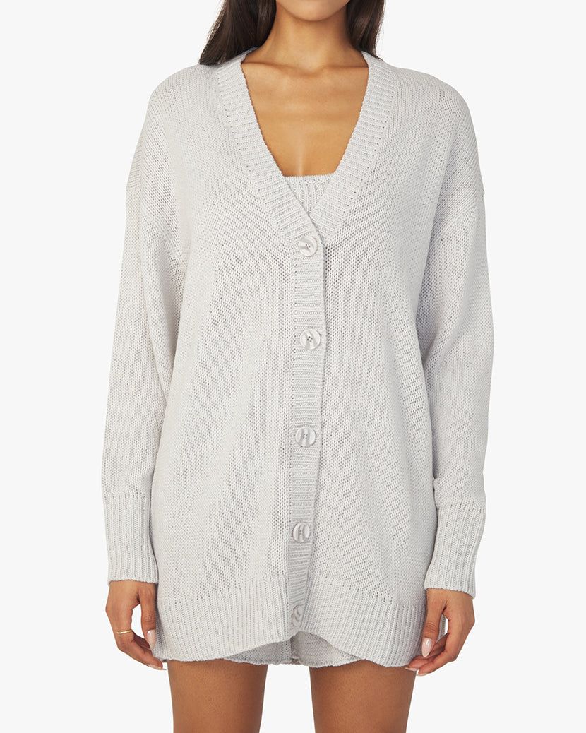 Dropped Shoulder Chunky Cozy Stitch Cardigan sold by WeWoreWhat product image thumbnail 5