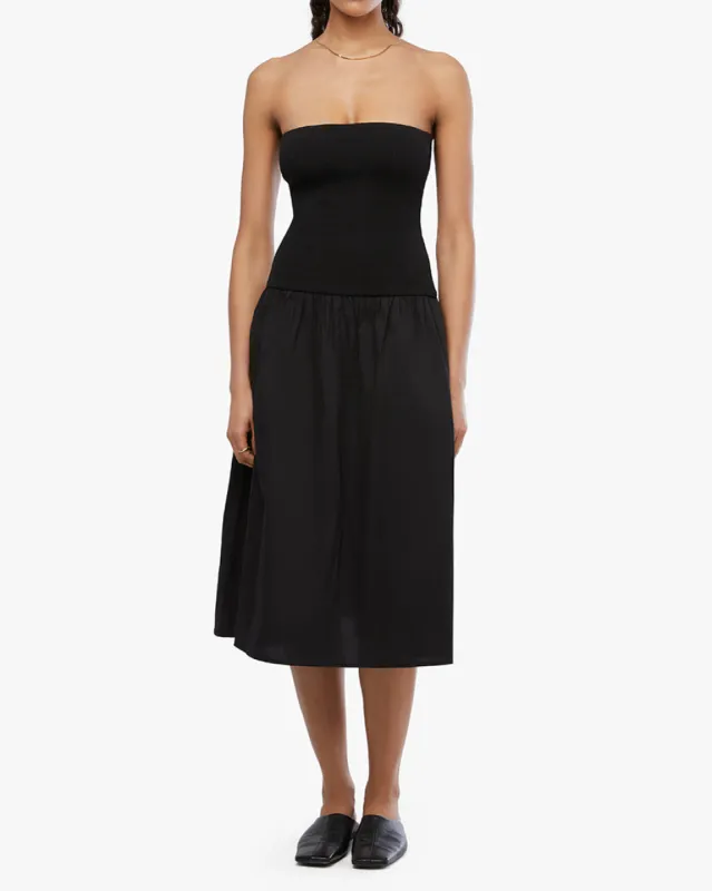 Ribbed Cotton Midi Dress sold by WeWoreWhat
