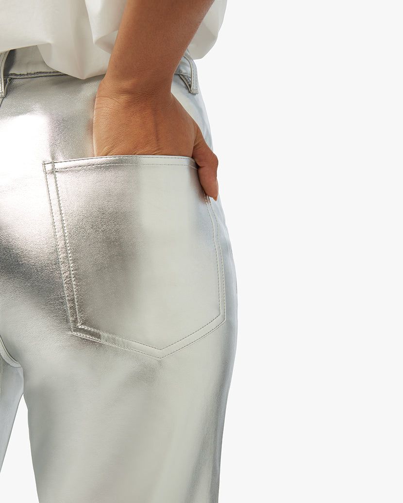 Mirror Shiny Metallic Straight Leg Pant sold by WeWoreWhat product image thumbnail 7